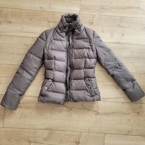 Women's Brown Puffer Jacket - Zara